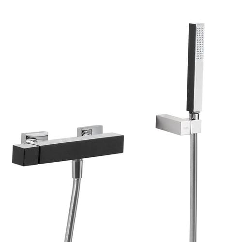 Miscelatore da doccia - CUADRO EXCLUSIVE: 607167 - TRES Grifería - da parete / in metallo cromato / da bagno