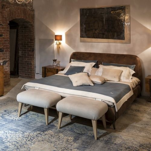 Letto king size - BARUFFA - Mantellassi 1926 - queen size / contemporaneo / imbottito
