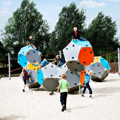 Struttura d'arrampicata per parco giochi - BLOQX 4 - KOMPAN