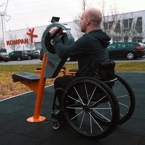 Attrezzo fitness da esterno - FAZ51100 - KOMPAN - contract / per percorso vita