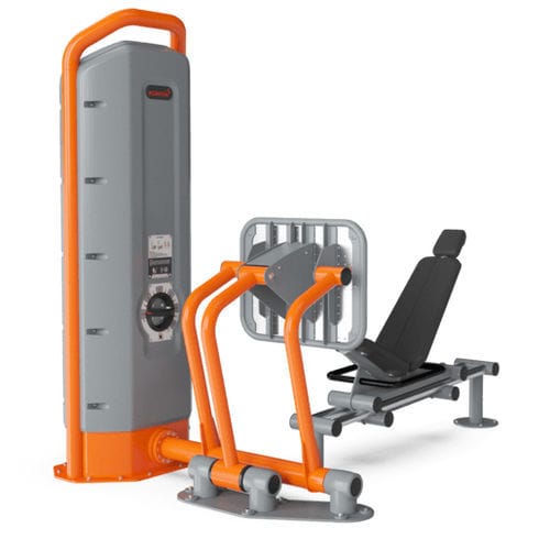 Attrezzo per bodybuilding pressa per gambe - FAZ603 - KOMPAN - da esterno / per spazio pubblico