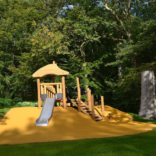 Struttura ludica per parco giochi - NRO703 - KOMPAN - in legno