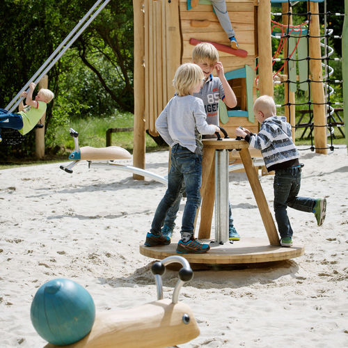 Gioco a rotazione per bambini - CAROUSEL NRO109 - KOMPAN - per parco giochi