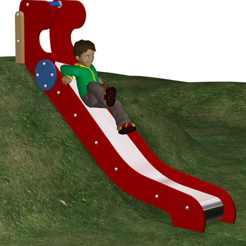 Scivolo su collinetta - M365 - KOMPAN - per parco giochi