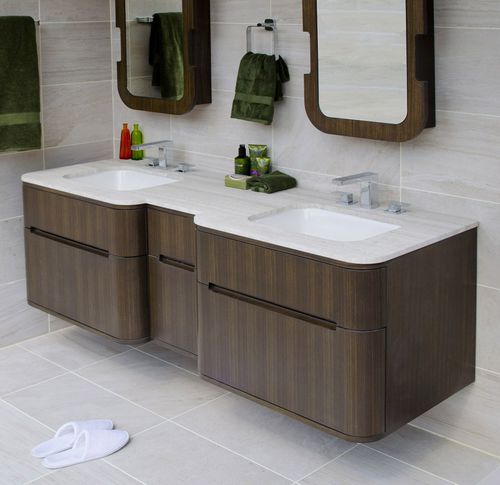 Mobile lavabo doppio - ELEGANZA # ELE-W-60 - Lacava - sospeso / da appoggio / in legno