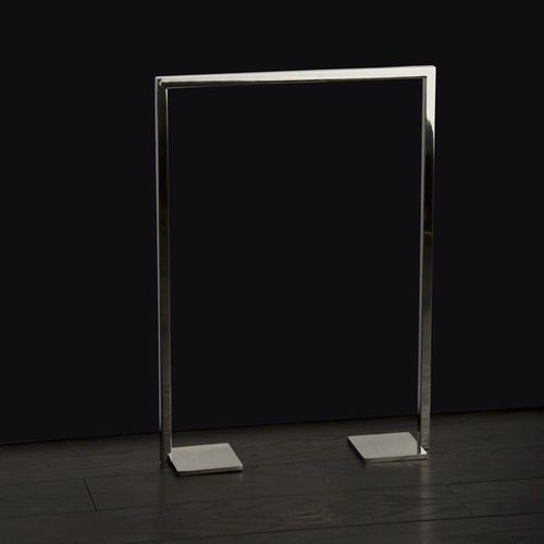 Portasalviette a 1 barra - LINEA # DE181 / DE182 / DE183 - Lacava - da terra / in acciaio inossidabile / in ottone