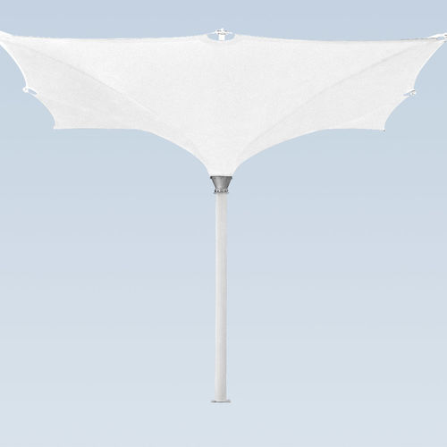 Ombrellone quadrato - TYPE SHT - MDT-TEX - ottagonale / palo centrale / in acciaio