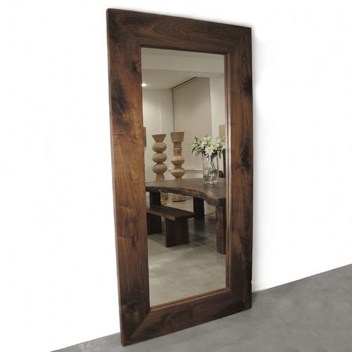 Specchio da terra - Hudson Furniture - classico / rettangolare / in noce