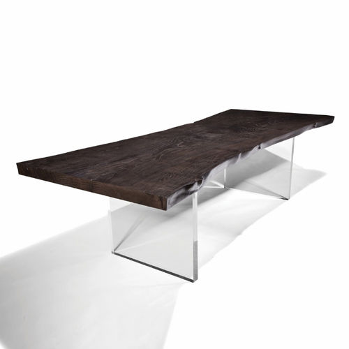 Tavolo da pranzo contemporaneo - PLEXI - Hudson Furniture - in legno / in Plexiglas® / rettangolare