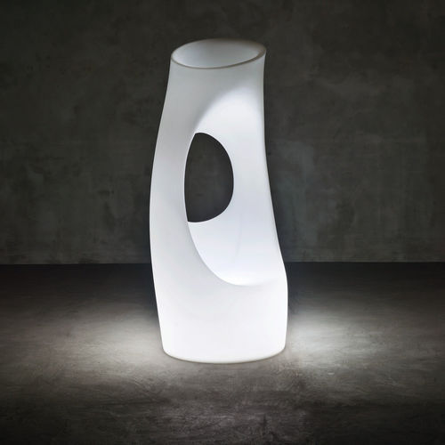Vaso da giardino in polietilene a bassa densità LDPE - HOLLY ALL  - SERRALUNGA - luminoso / per uso residenziale / di Philippe Starck