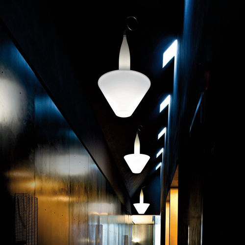 Lampada a sospensione - BONHEUR  - SERRALUNGA - in metallo verniciato / in polietilene / contemporanea
