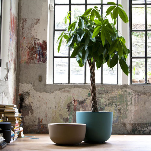 Vaso da giardino in polietilene a bassa densità LDPE - CUP BIG - SERRALUNGA - rotondo / di Naoto Fukasawa / per uso residenziale