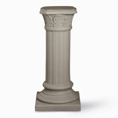 Colonna in polietilene a bassa densità PEBD - FOGLIE PILLAR - SERRALUNGA - non lavorato / decorativa