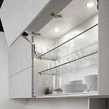 Mensola - SERIE 45 - Dica - contemporaneo / in vetro / per cucina