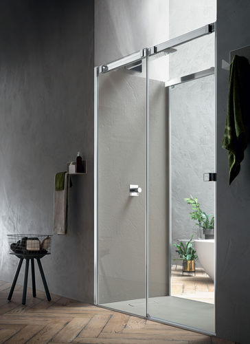 Parete doccia scorrevole - OTTO NICHE 1 - ARBLU - a nicchia / in vetro temprato / professionale