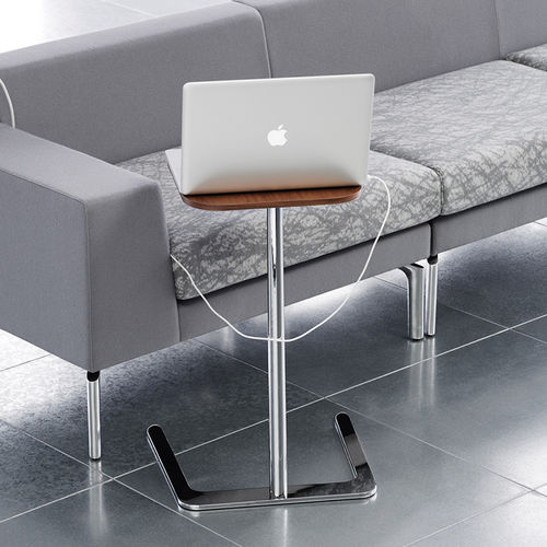 Scrivania portacomputer. contemporanea - FLAMINGO - Boss Design - monopiede / contract