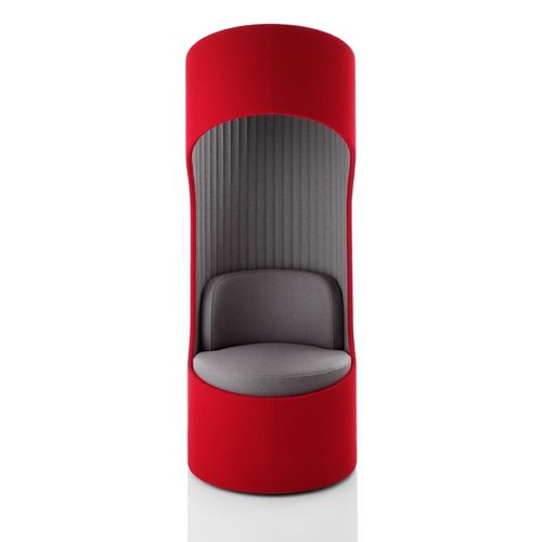 Poltrona contemporanea - CEGA - Boss Design - in tessuto / a schienale alto / imbottita