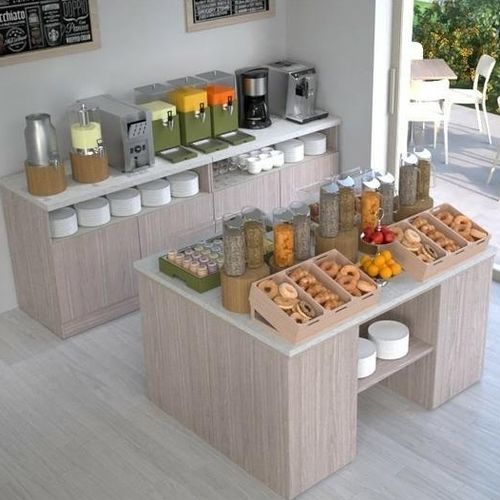 Buffet neutro per self-service - 31709 - FAS - professionale