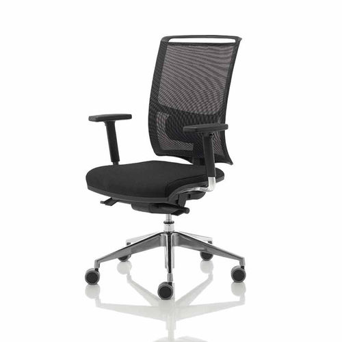 Sedia da ufficio contemporanea - TWIST - Della Rovere - in tessuto / imbottita / ad altezza regolabile