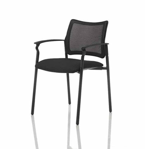 Sedia visitatore contemporanea - RUMBA - Della Rovere - da interno / in tessuto / imbottita