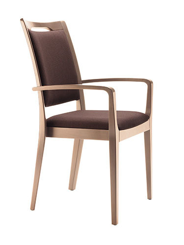 Sedia visitatore contemporanea - KIVA - DIETIKER - in faggio / contract / con braccioli