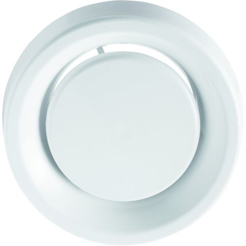 Lastra di ventilazione da soffitto - BALANCE-E - Systemair - in polipropilene / rotonda