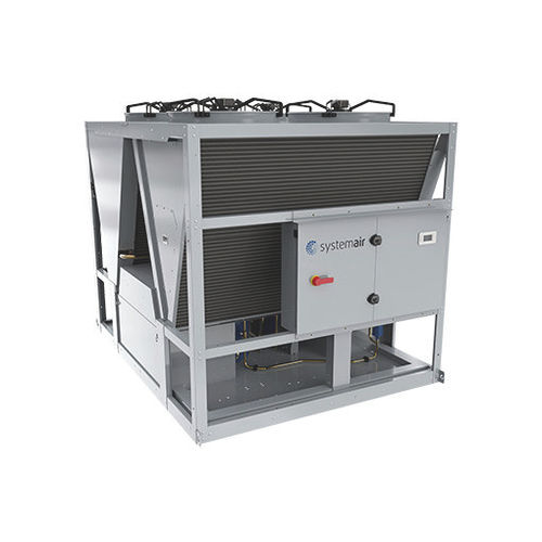 Gruppo refrigeratore a condensazione ad aria - SYSAQUA 140-210 L SERIES - Systemair - a pavimento / free cooling / per esterni