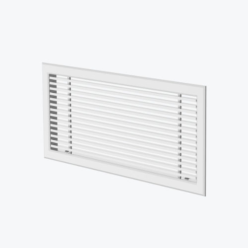 Griglia di ventilazione in alluminio - NOVA-L  - Systemair - rettangolare / da interno / professionale