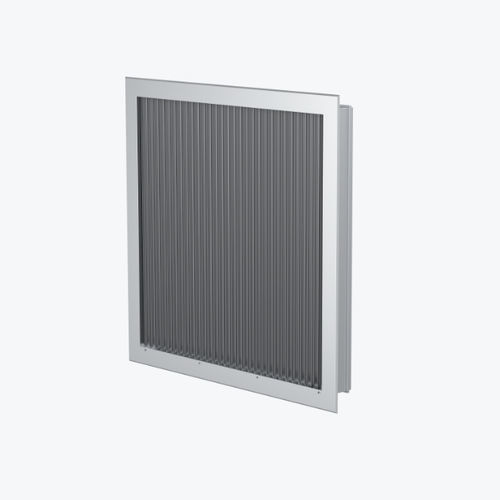 Griglia di ventilazione in metallo - VELO - Systemair - quadrata / da esterno / professionale