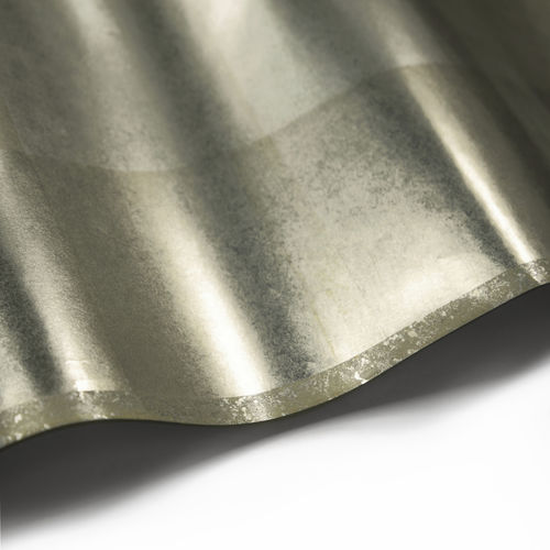 Carta da parati contemporanea - AGLOW - Donghia - a motivi / aspetto metallico / grigia