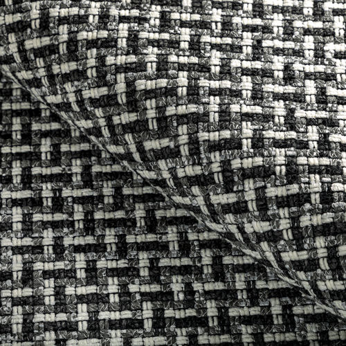 Tessuto da tappezzeria - EN PASSANT - Donghia - geometrico / in cotone / in acrilico