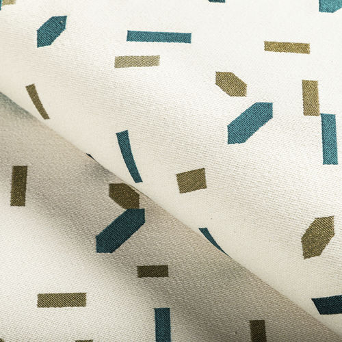 Tessuto da tappezzeria - ART THEORY - Donghia - geometrico / in poliestere / in cotone