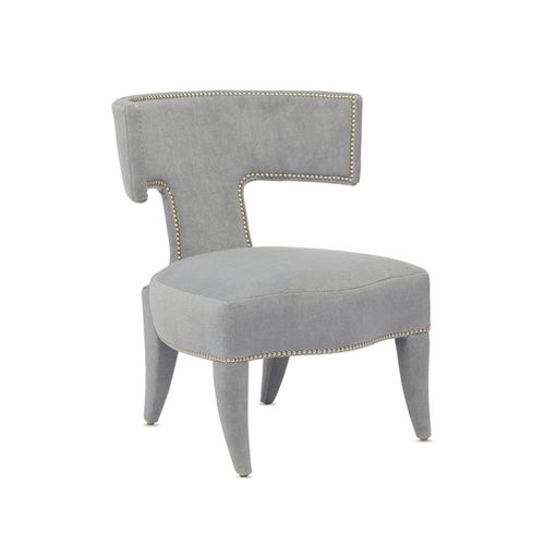 Sedia contemporanea - KLISMOS - Donghia - da interno / in tessuto / con 4 gambe