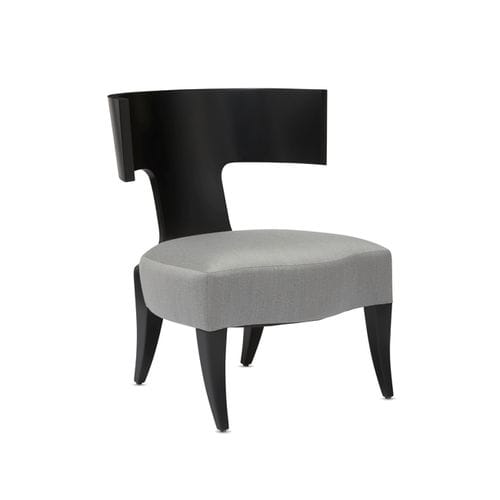 Sedia contemporanea - KLISMOS - Donghia - da interno / in tessuto / con supporto in legno