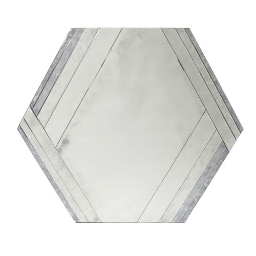Specchio a muro - ETHER - Donghia - contract / contemporaneo / esagonale