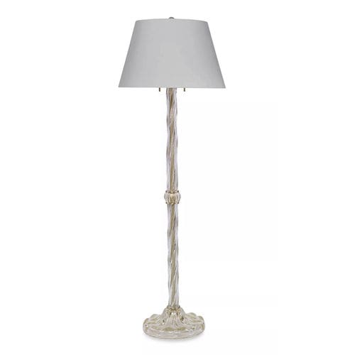 Lampada da terra - PIROETTA - Donghia - in metallo / in vetro / in vetro di Murano