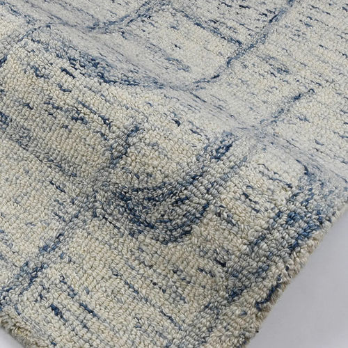 Moquette tufted a mano - ERLINK   - Donghia - in lana / in cotone / con motivi geometrici