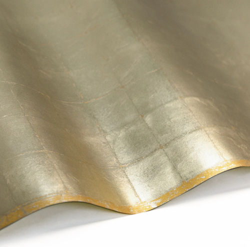Carta da parati contemporanea - SILVERN  - Donghia - con motivi geometrici / aspetto metallo / marrone
