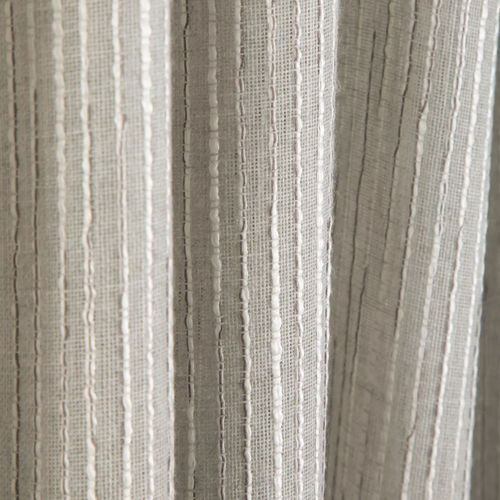 Tendina voile a righe - SUNSCREEN   - Donghia - in nylon / in acrilico / ricamato