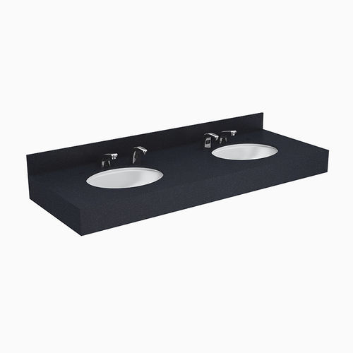 Lavabo a muro - Designer Series&trade; - Sloan - in Corian® / in quarzo / su misura