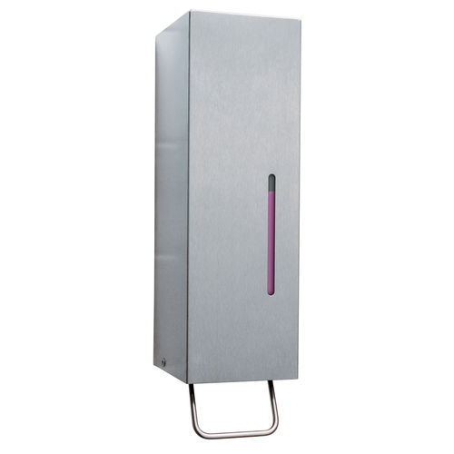 Distributore di sapone professionale - B-26637 TRIMLINESERIES&trade; - Bobrick Washroom Equipment - da parete / in acciaio inossidabile / manuale