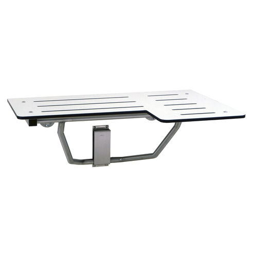 Sedile per doccia ribaltabile - B-5181 - Bobrick Washroom Equipment - da parete / in acciaio inossidabile / contract