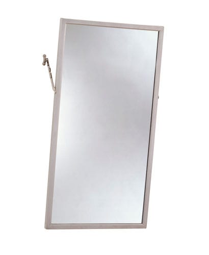 Specchio da bagno a muro - B-294 1630 - Bobrick Washroom Equipment - contract / contemporaneo / rettangolare