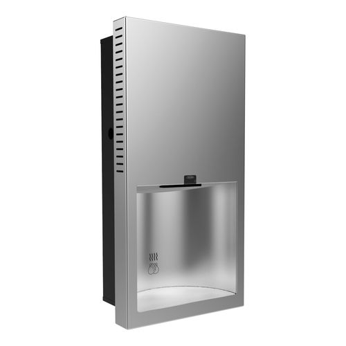 Asciugamani elettrico automatico - B-3725 TrimLineSeries™ - Bobrick Washroom Equipment - da incasso / in acciaio inossidabile / per disabili