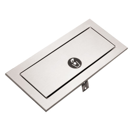 Portello per rifiuti da incasso - B-527 TrimLineSeries™ - Bobrick Washroom Equipment - rettangolare