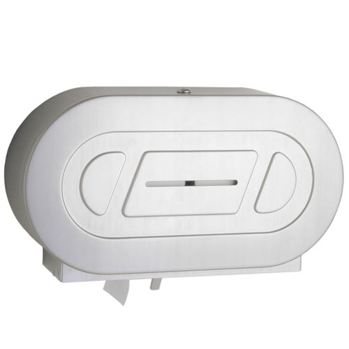 Distributore di carta igienica da parete - B-2892 DOUBLE JUMBO ROLL - Bobrick Washroom Equipment - in acciaio inossidabile / contract