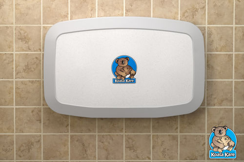 Fasciatoio a muro in polipropilene - KB200-05 - Bobrick Washroom Equipment - da parete / contract