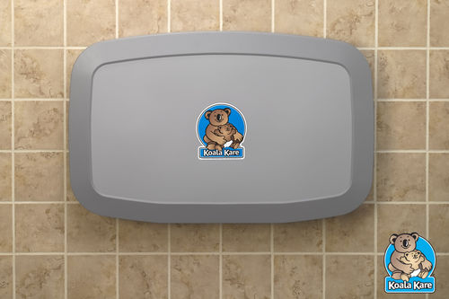 Fasciatoio a muro in polipropilene - KB200-01-INB - Bobrick Washroom Equipment - da parete / contract
