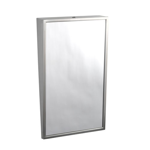 Specchio da bagno a muro - B-293  - Bobrick Washroom Equipment - contract / contemporaneo / rettangolare