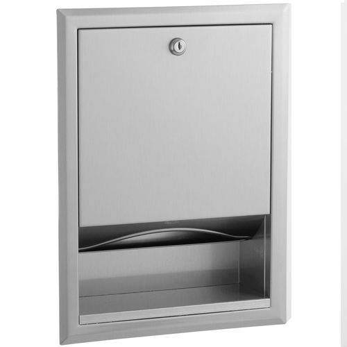 Distributore di salviette da incasso - B-359 ClassicSeries® - Bobrick Washroom Equipment - in acciaio inossidabile